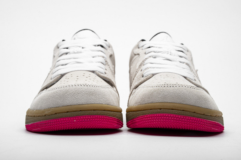 jordan 1 low white gum hyper pink 553558-119