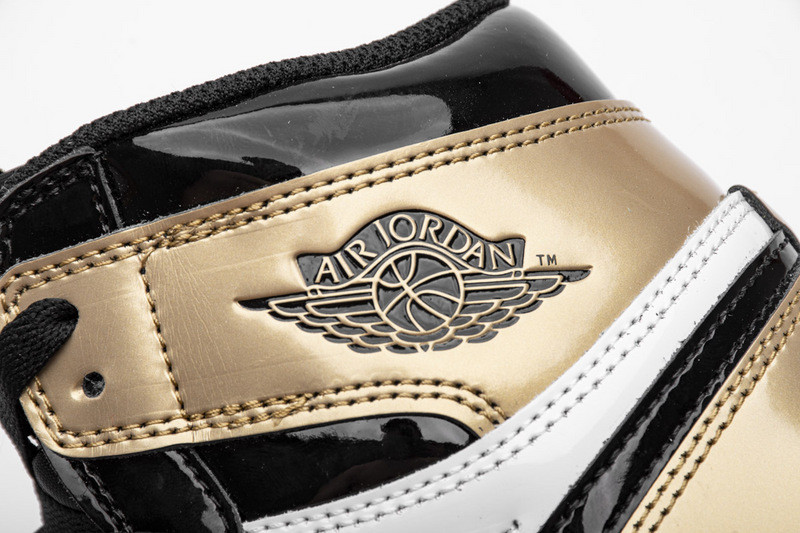 jordan 1 retro high nrg patent gold toe 861428-007