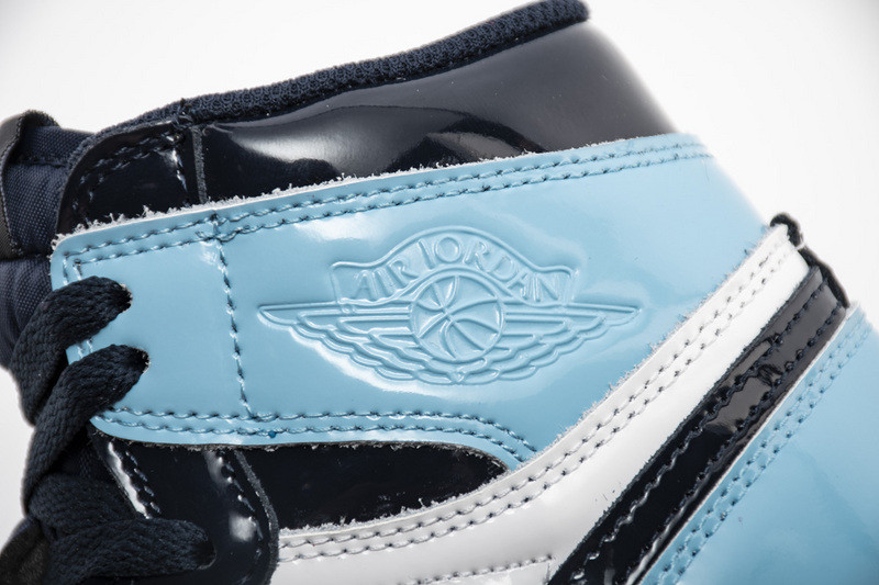 air jordan 1 retro high unc patent cd0461-401